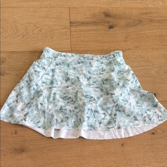 Athleta Girl Game Point Skort L 12 Tennis Golf Athletic Skirt Built In Shorts